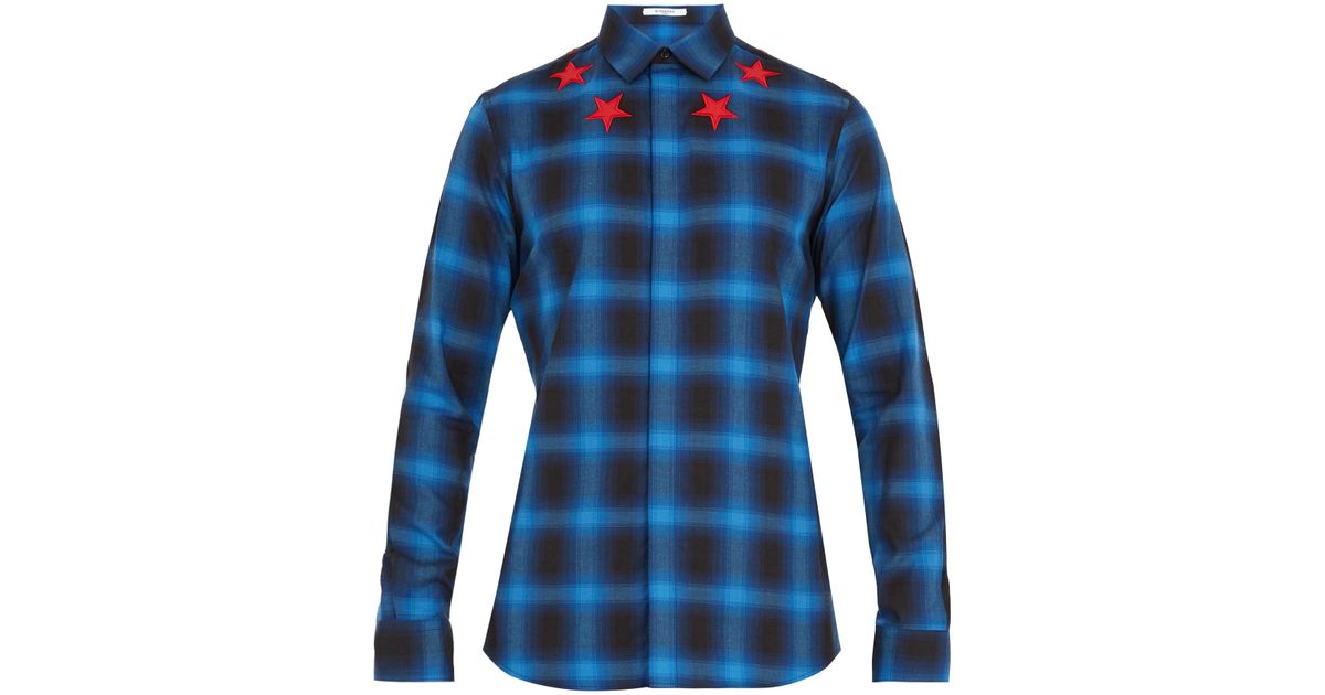givenchy flannel shirt