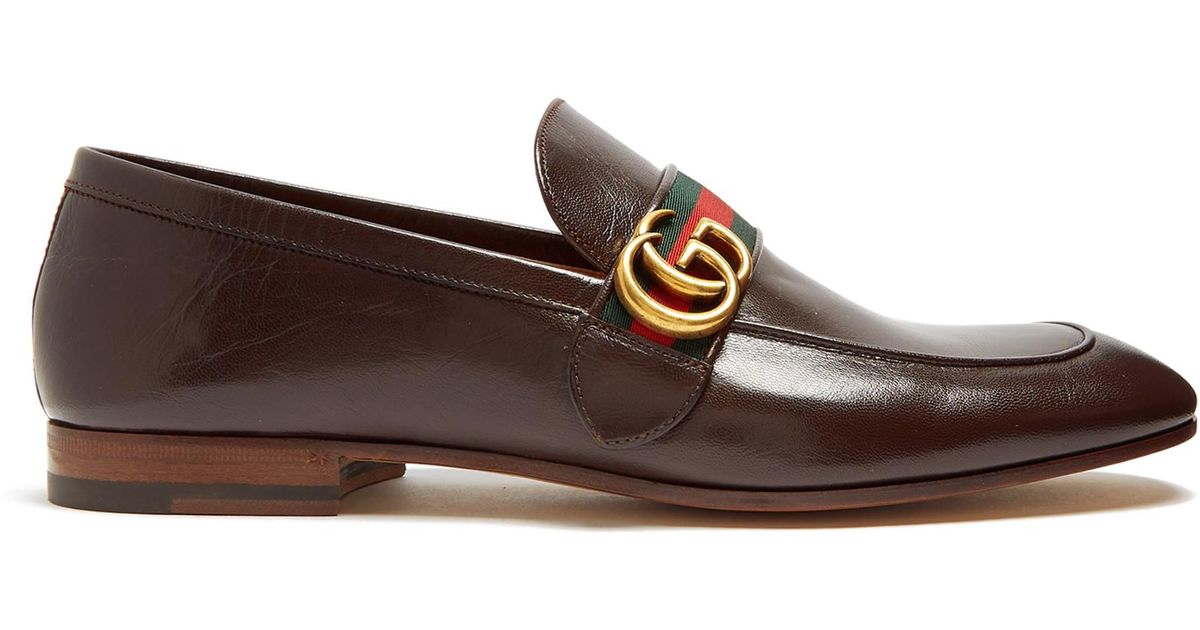 gucci donnie loafer brown