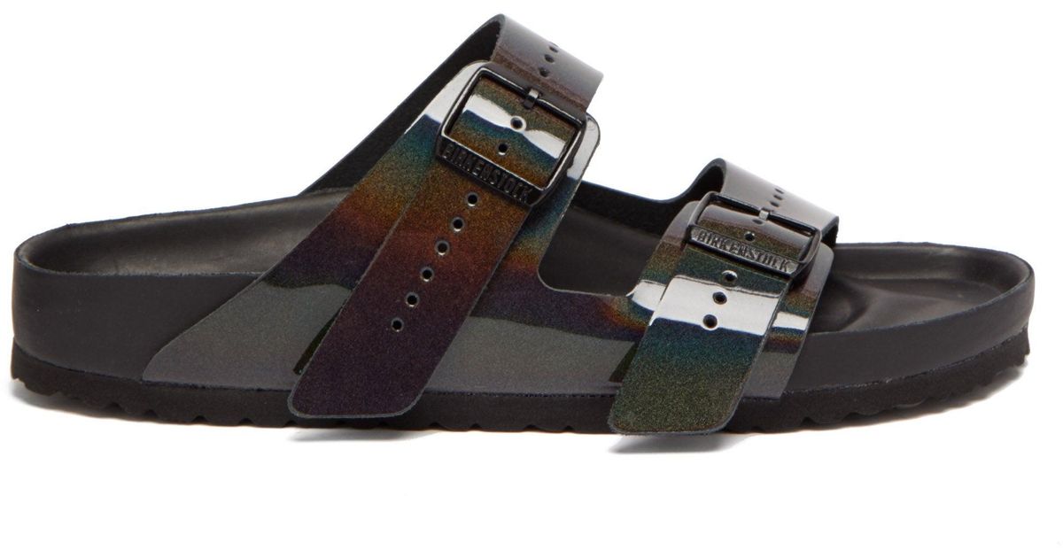 Rick Owens X Birkenstock Arizona Leather Sandals in Black for Men - Lyst