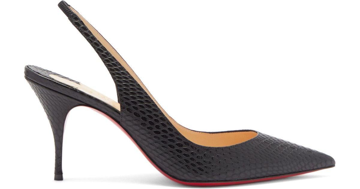 louboutin clare slingback