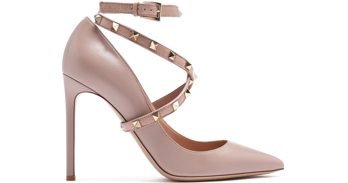 valentino studwrap pump