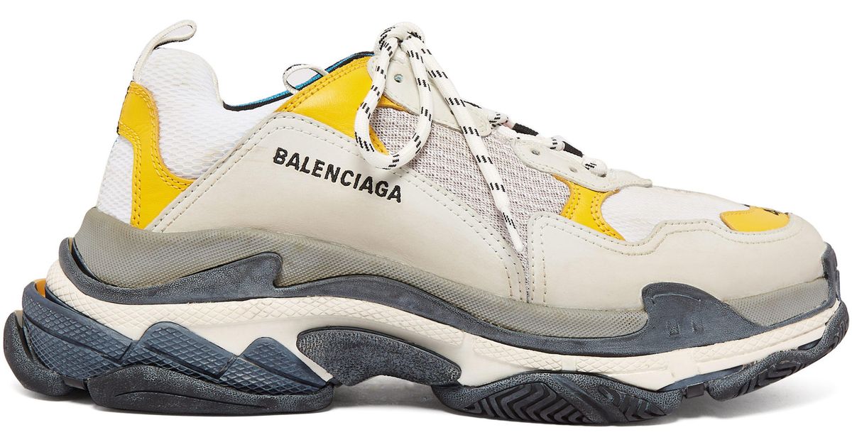 balenciaga split triple s