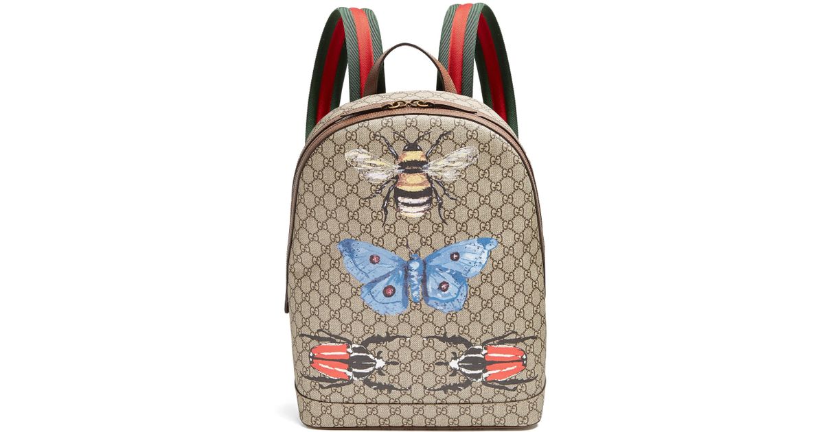 gucci bug backpack