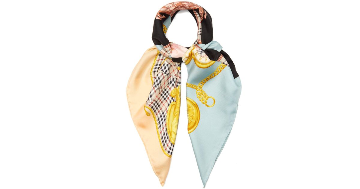 burberry purse with scarf
