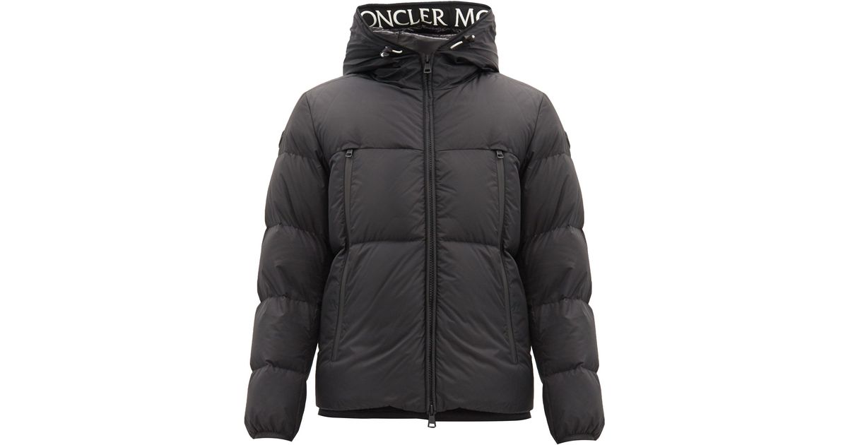 men's montcla logo lined coat