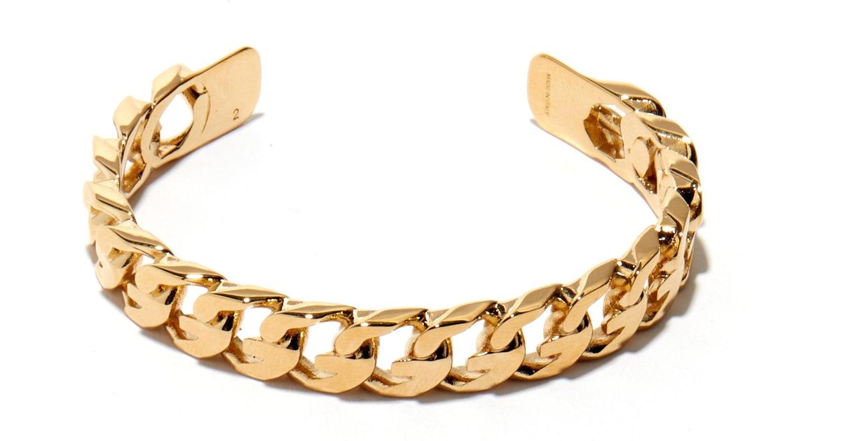 Givenchy G Chain Bracelet in Gold (Metallic) for Men | Lyst