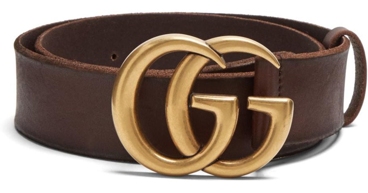 brown gg belt