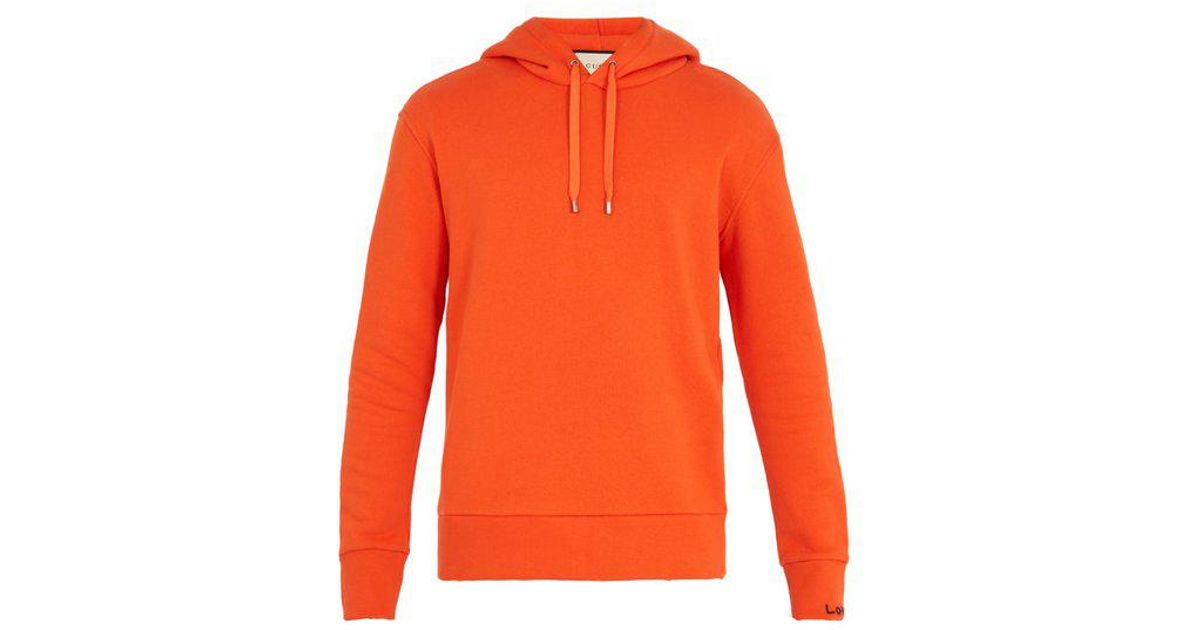orange gucci sweatshirt