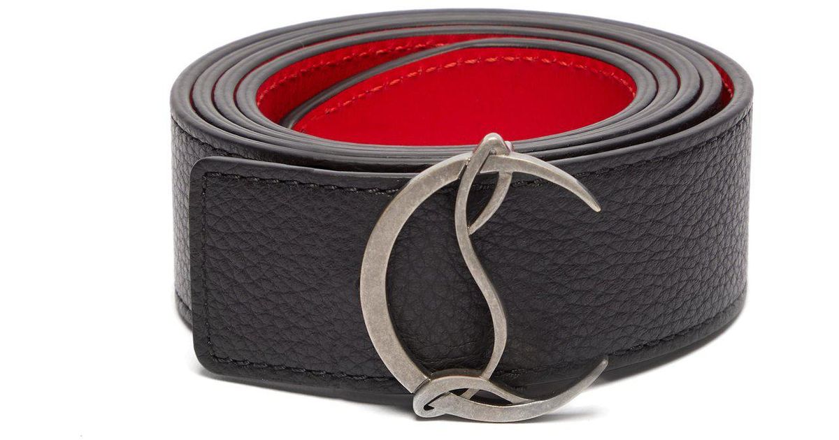 louboutin belt men