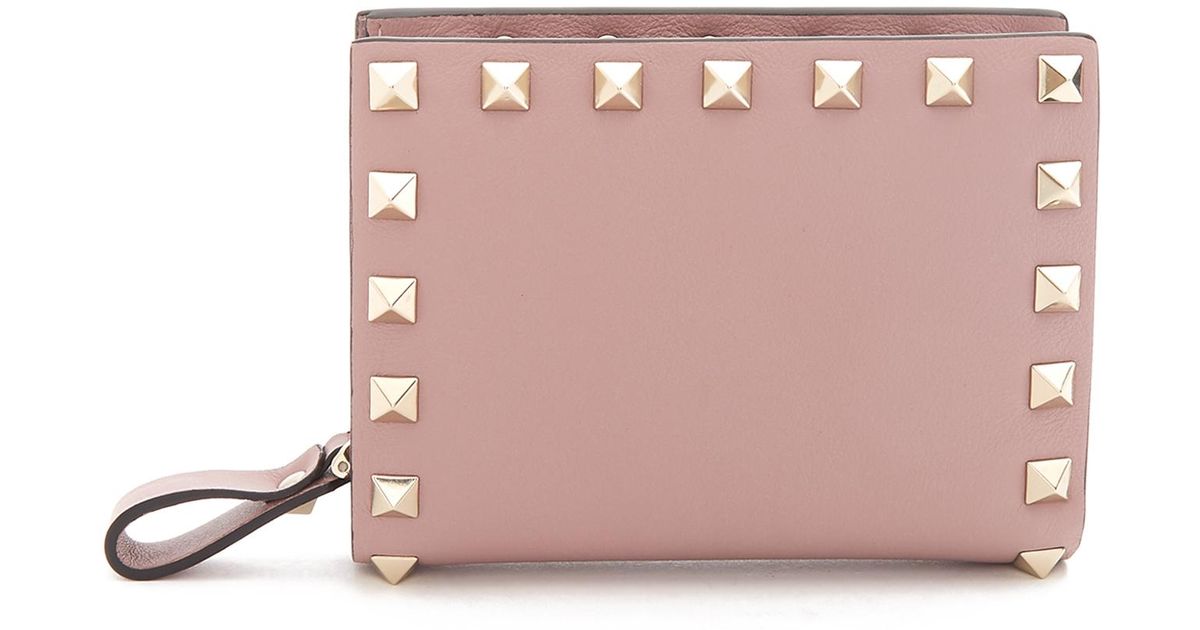 valentino stud wallet