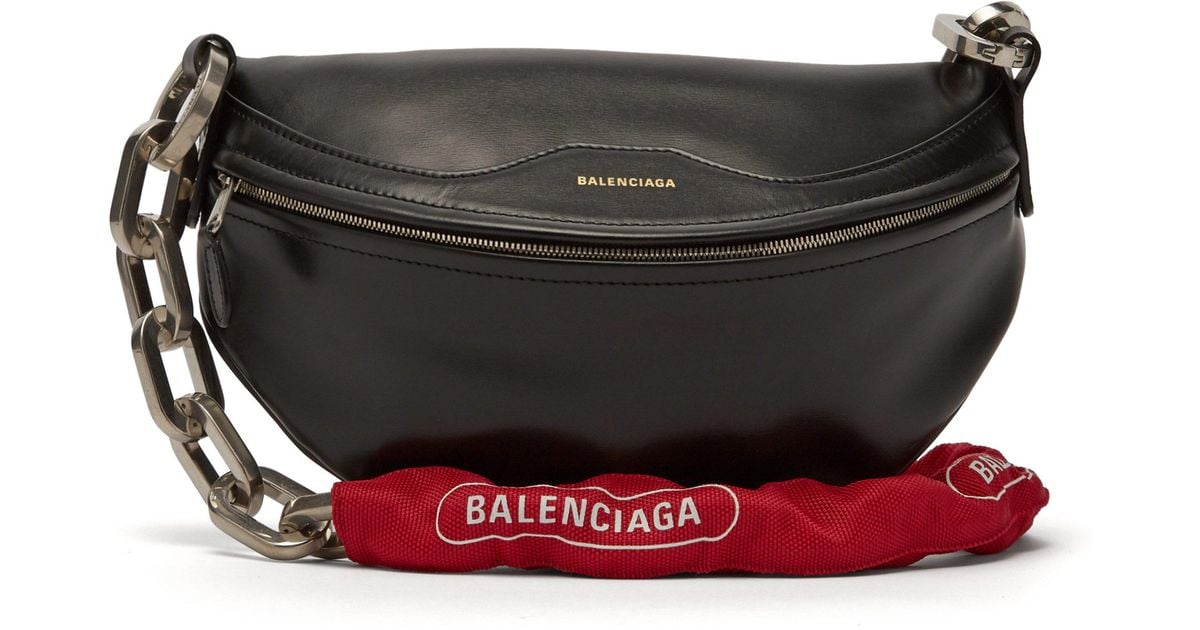 balenciaga bag with chain
