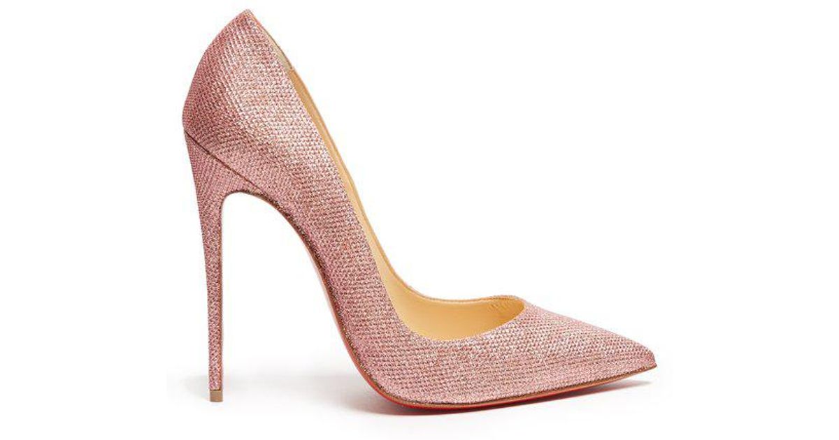 So Kate 120mm Glitter Pumps in Pink 
