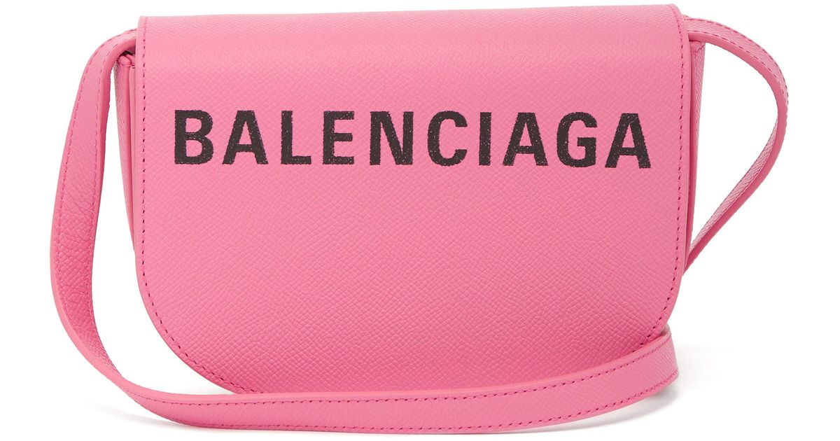 balenciaga ville pink