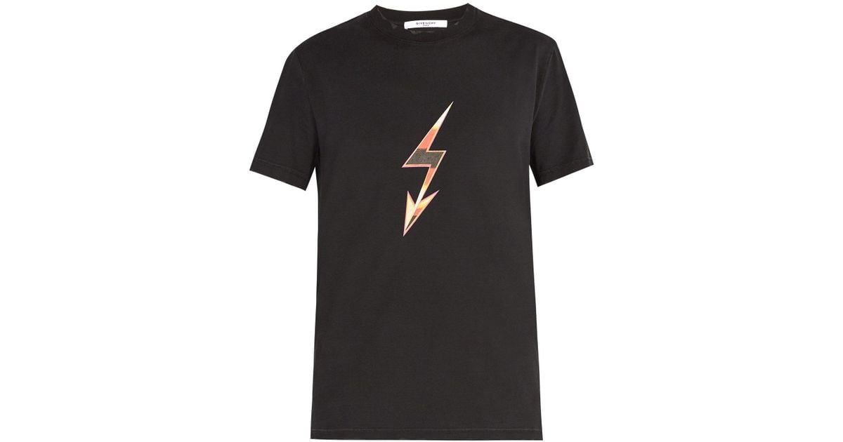 Givenchy Lightning Bolt Arrow Print 