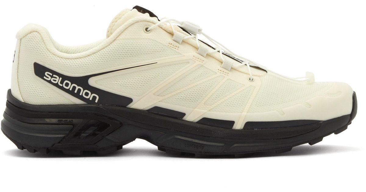 Salomon Xt-wings 2 Advanced Mesh Trainers in Black Cream (Natural) for Men  | Lyst