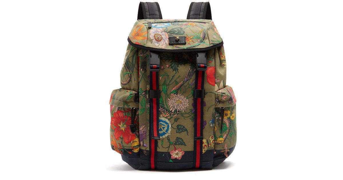 snake backpack gucci