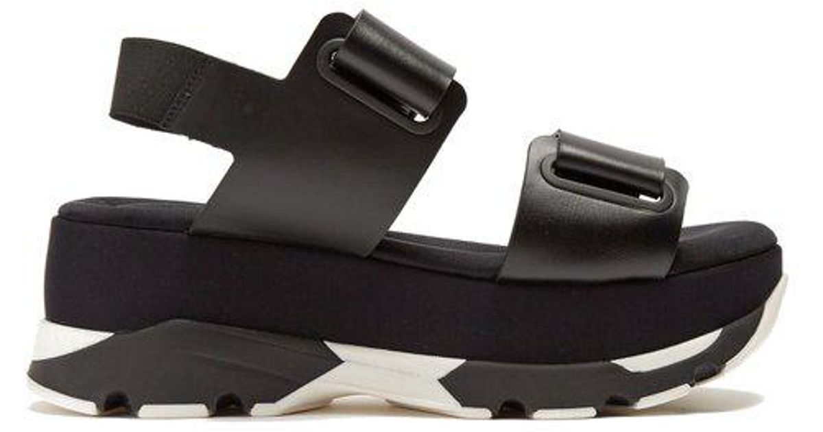 velcro platform sandals