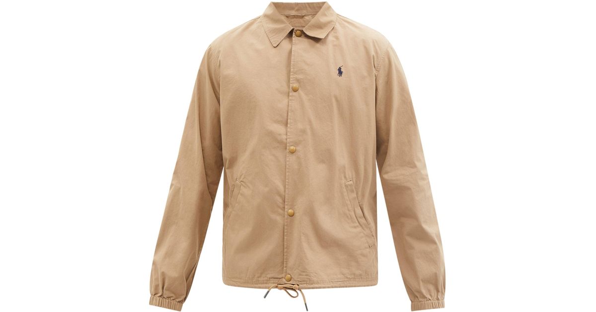 coach jacket cotton