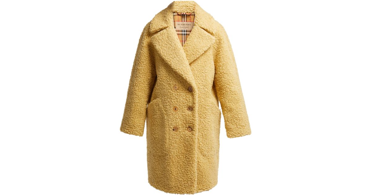 burberry teddy coat