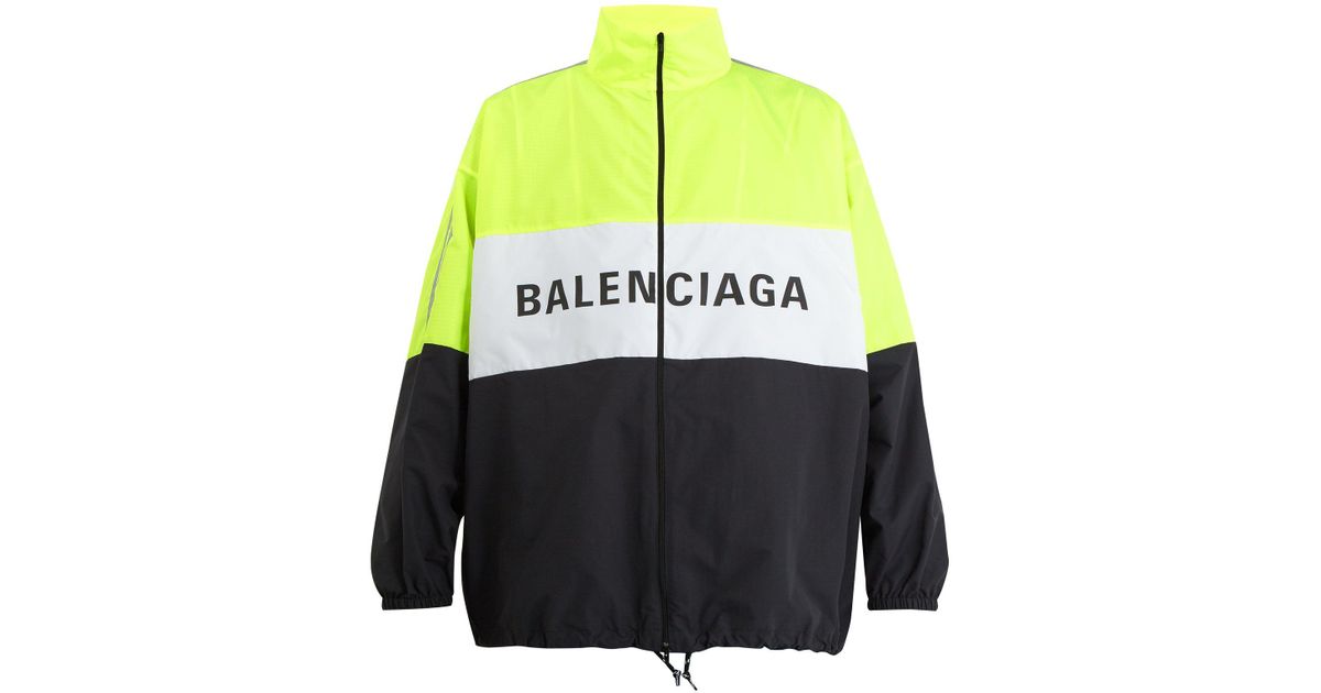 Balenciaga Logo-print Technical Jacket 
