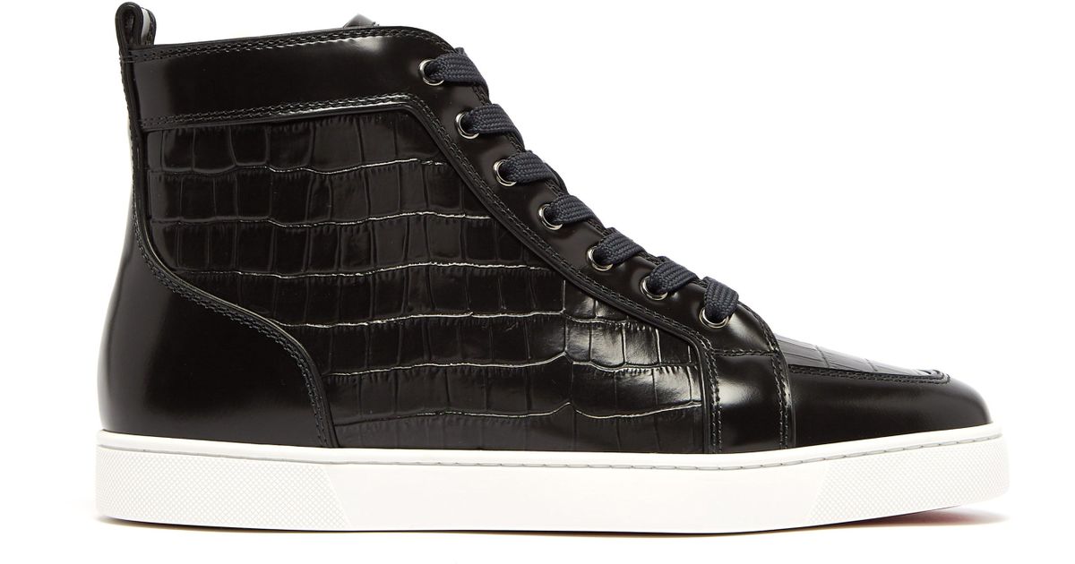 louboutin crocodile