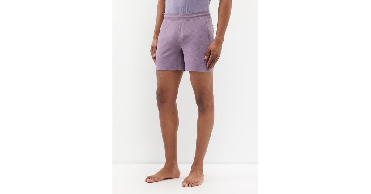 Purple Balancer 6'' drawstring shorts, Lululemon