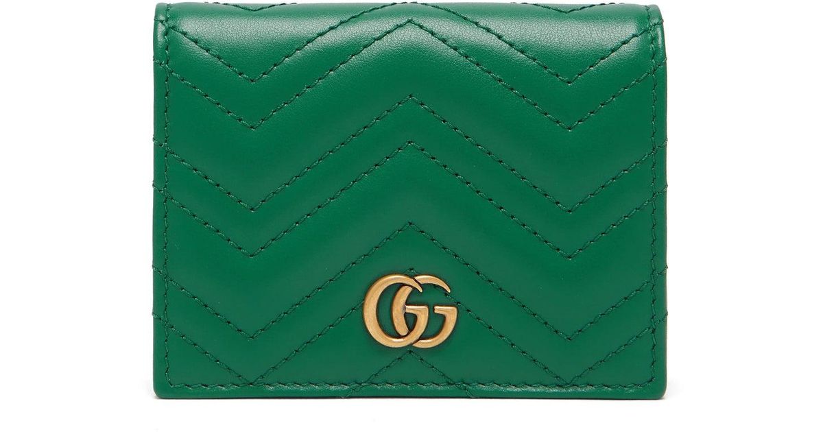 gucci marmont quilted wallet