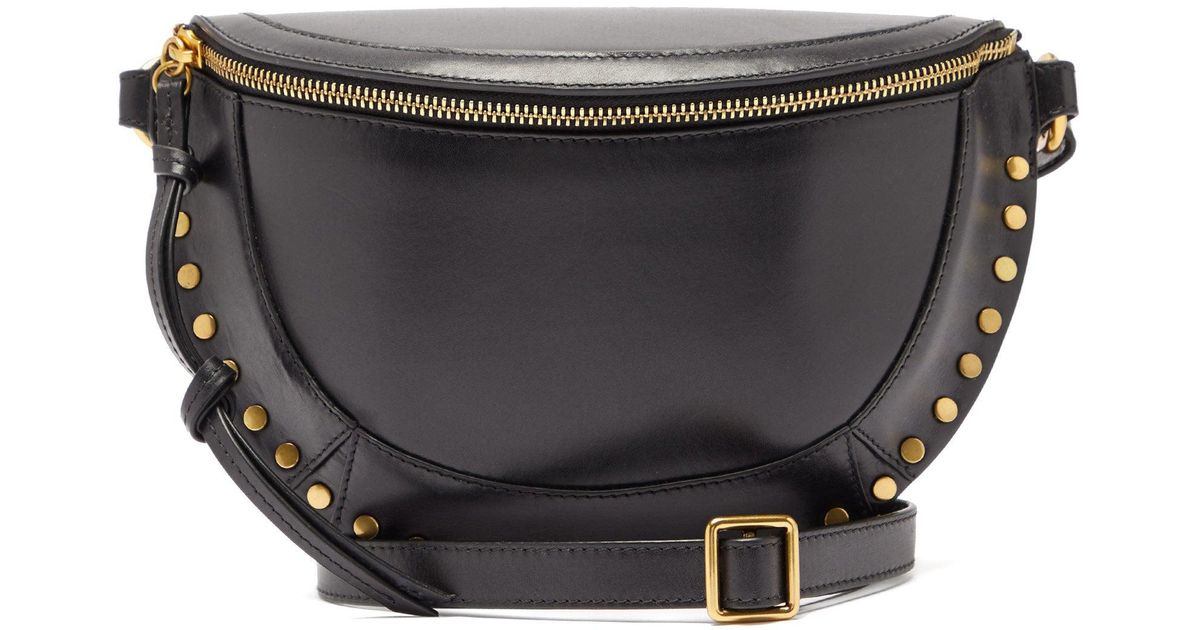 Isabel Marant Skano Studded Leather Belt Bag - Lyst