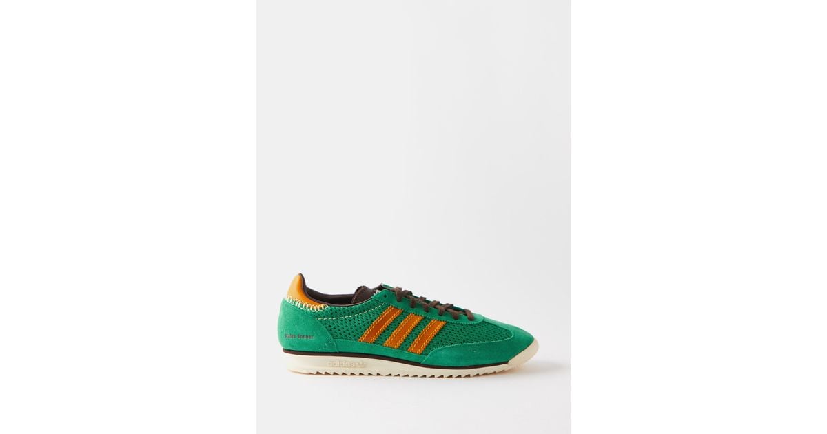Adidas green sales and orange trainers