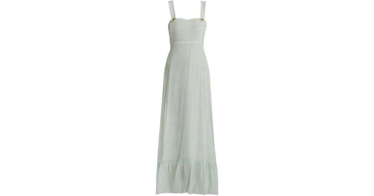 light green silk dress