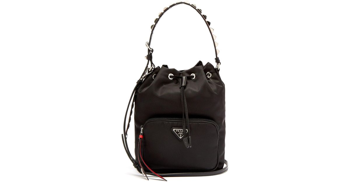 prada vela bucket bag