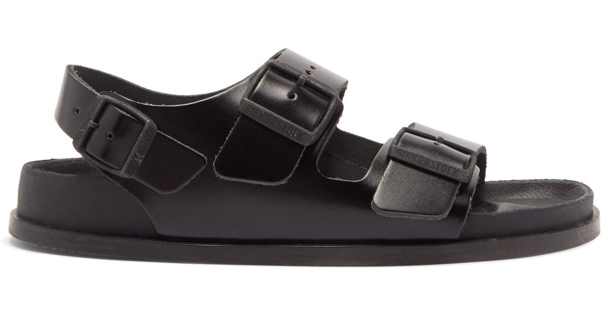 birkenstock milano black womens