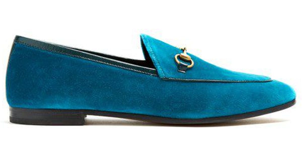 teal blue loafers