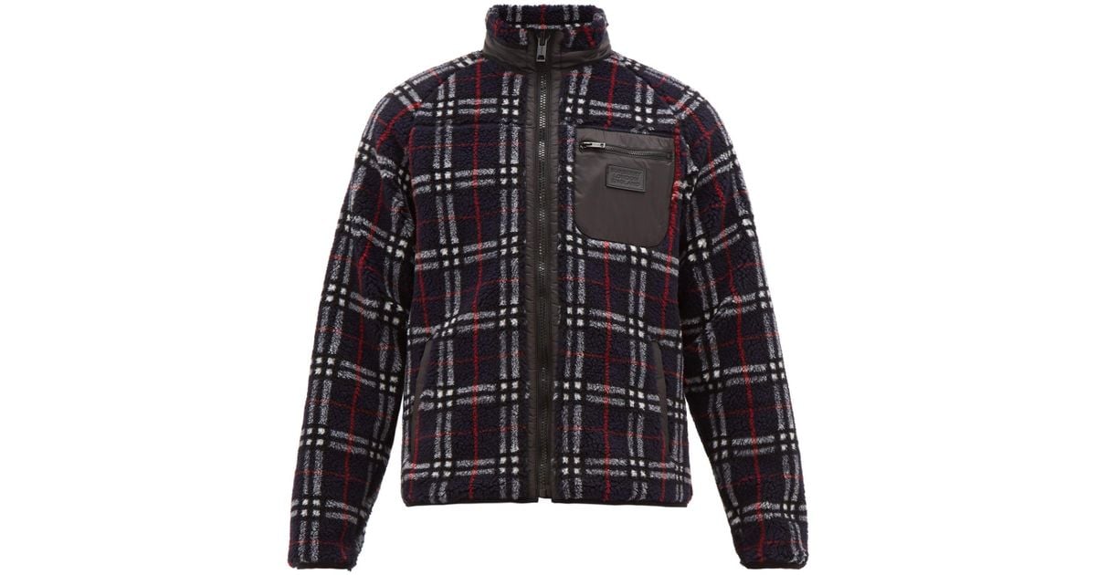 burberry fleece jacket