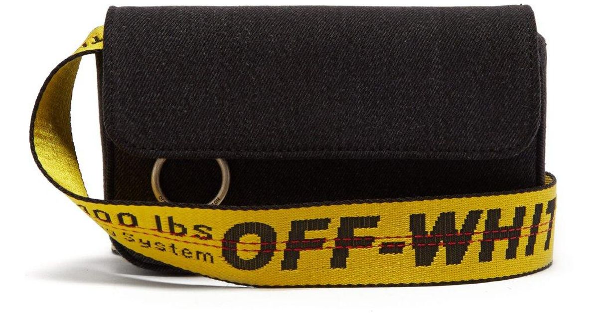 Off-White™ Industrial Logo Strap Denim Bag, Drops