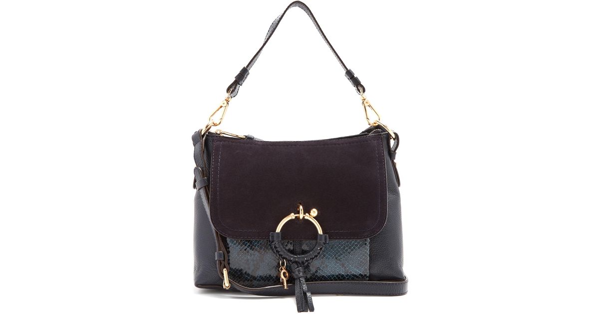 see by chloé joan small leather crossbody bag