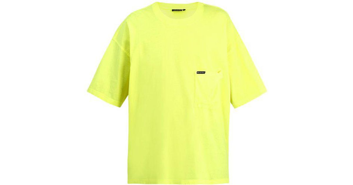 balenciaga yellow shirt