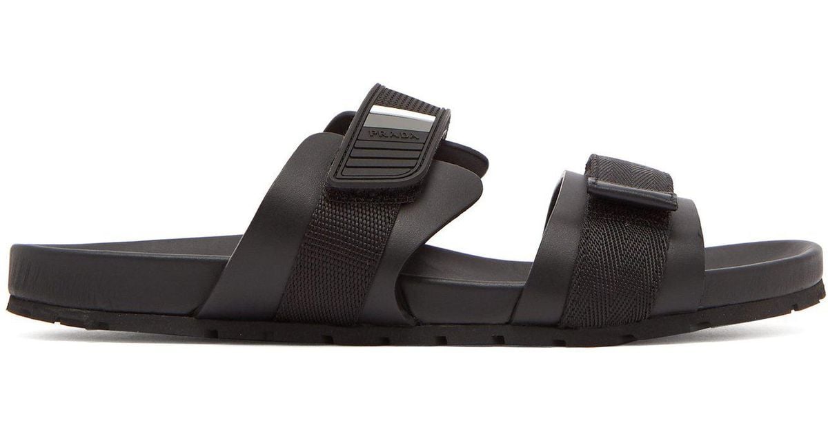 prada double strap sandals