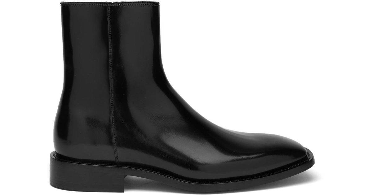 Balenciaga Leather Boots in Men Lyst