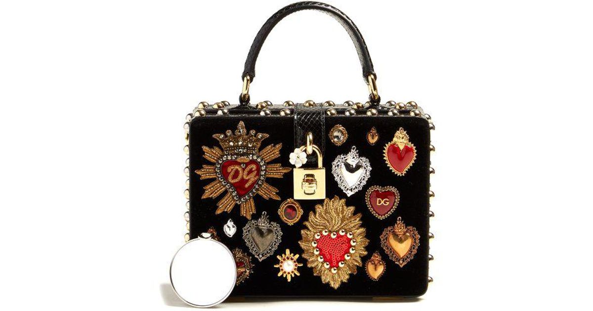 velvet box bag