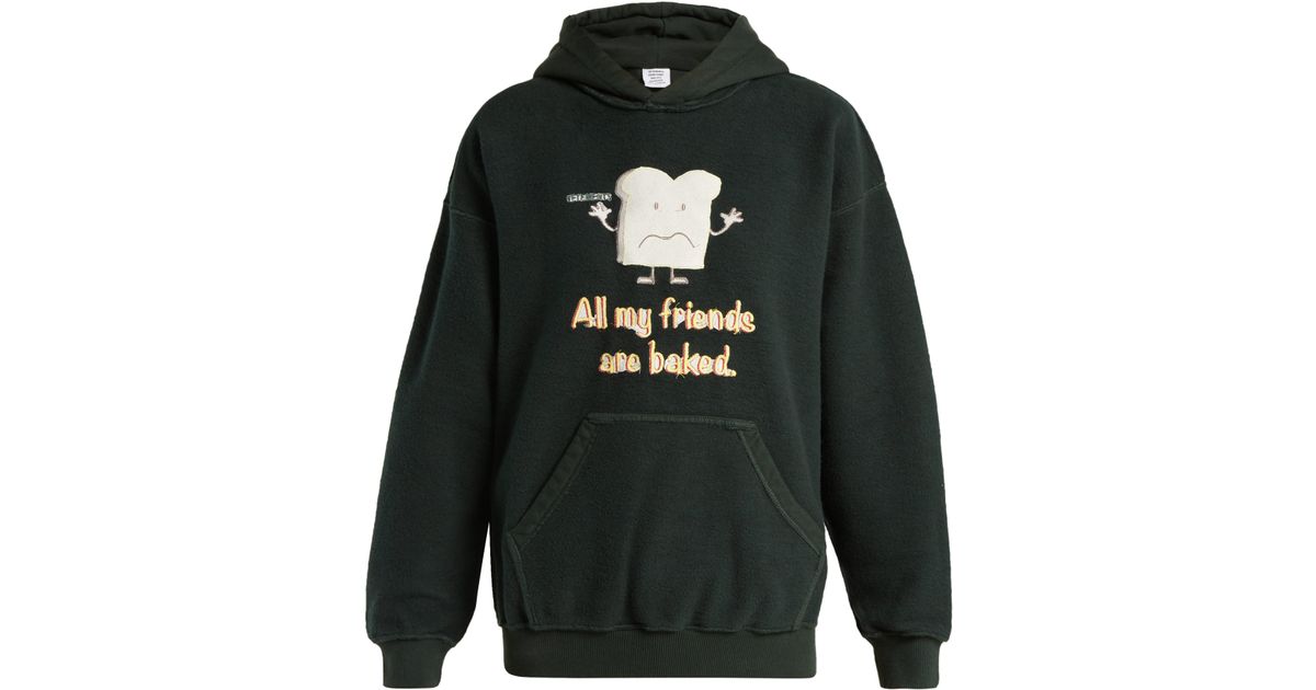 all my friends are baked hoodie