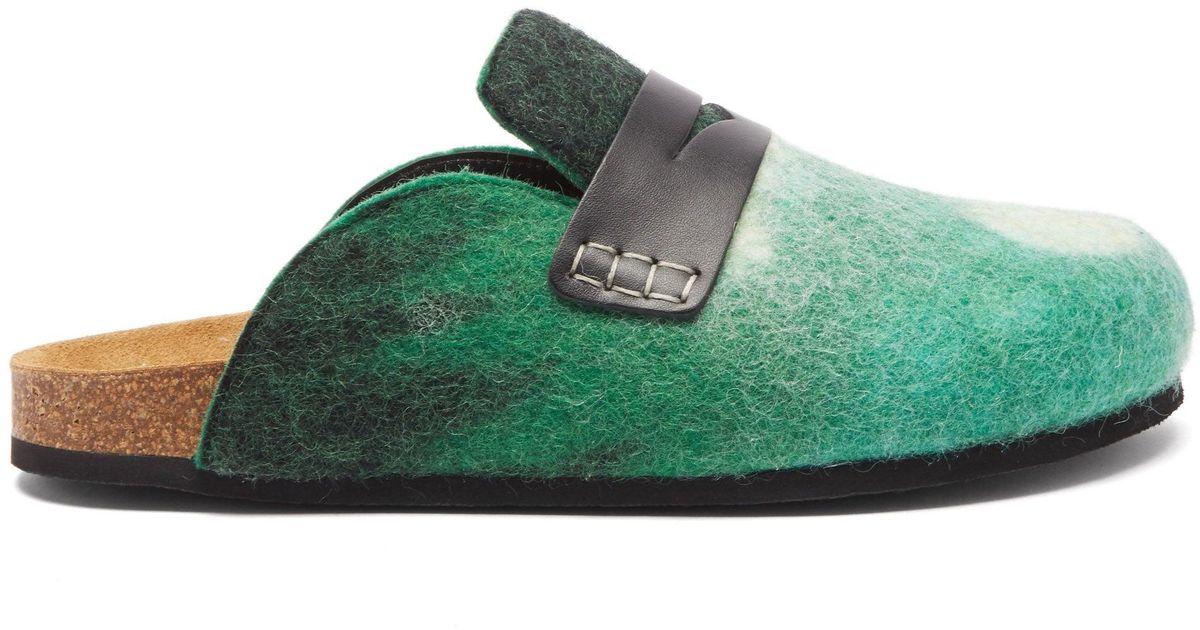 jw anderson backless loafers