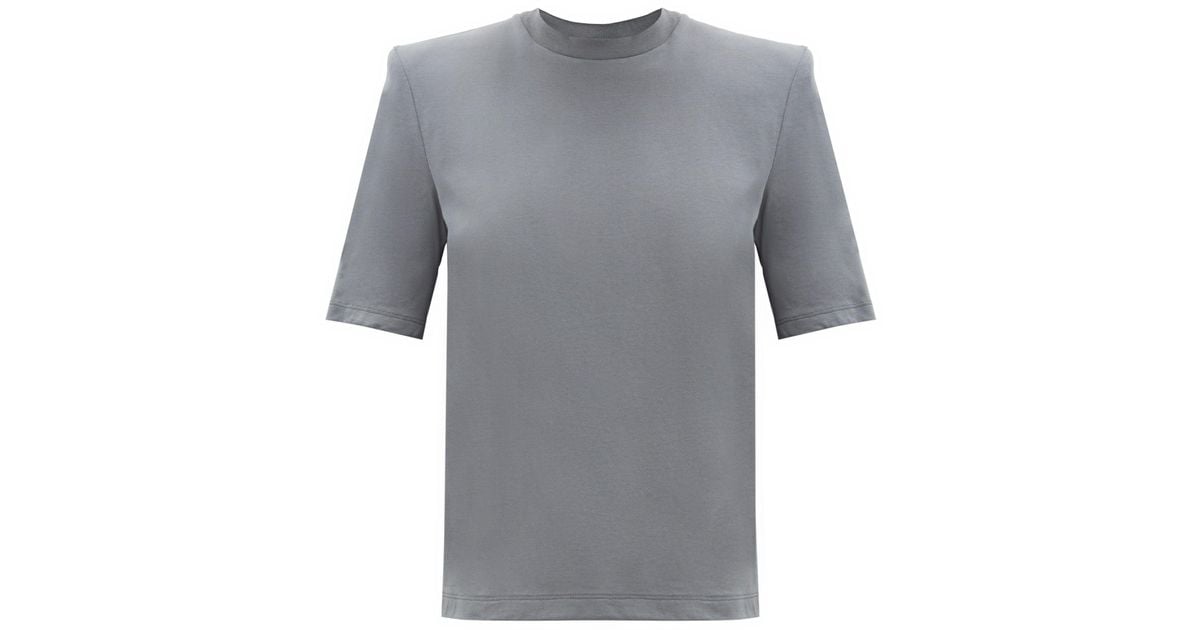 the attico padded shirt