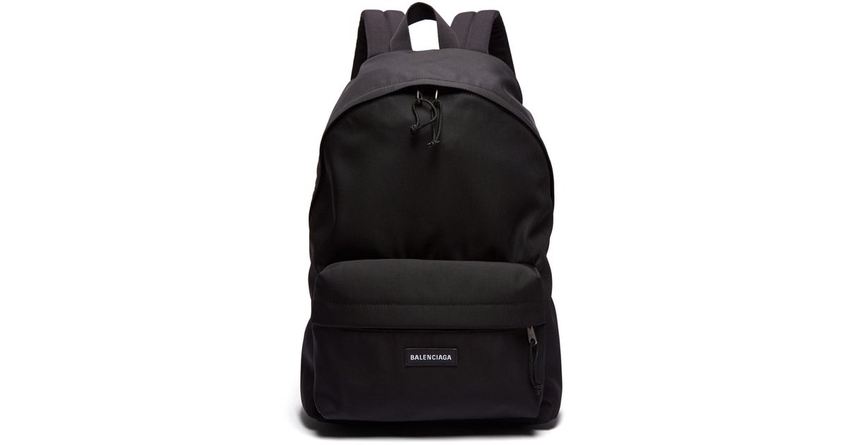balenciaga canvas backpack