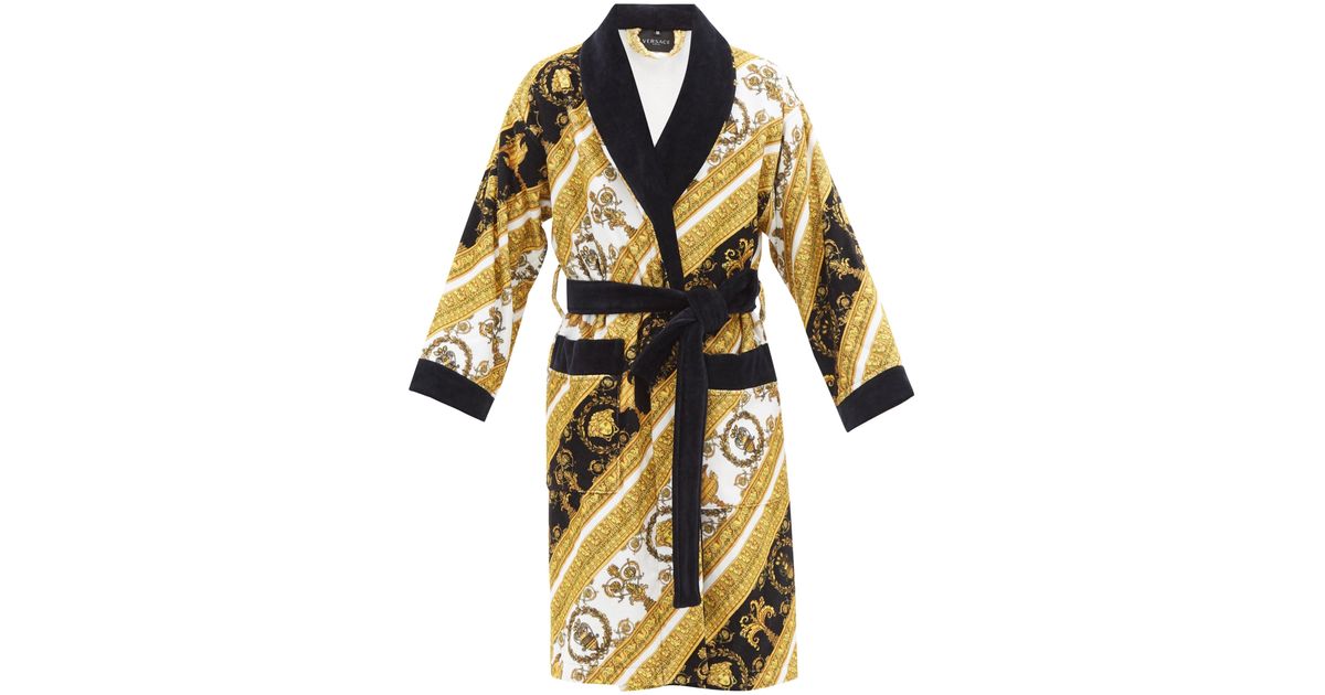 robe imprimée versace