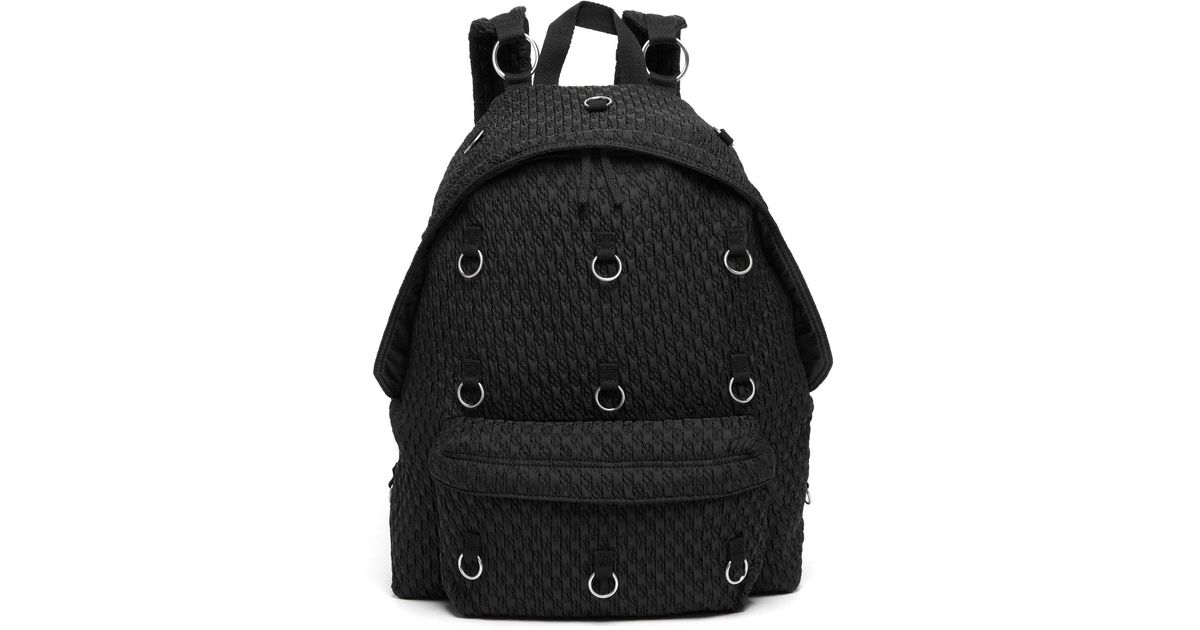 Eastpak X Raf Simons Patterned Ring Backpack in Black for Men