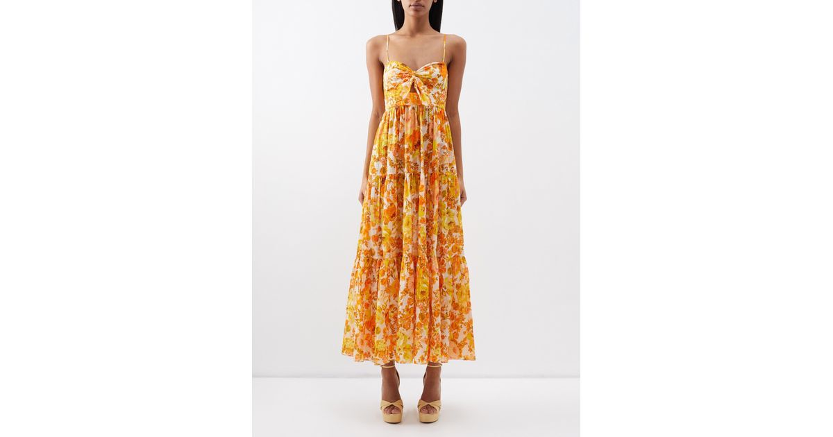zimmermann tie front dress