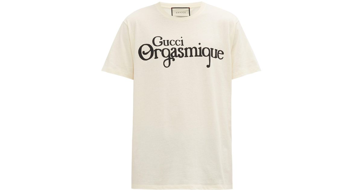beige gucci shirt