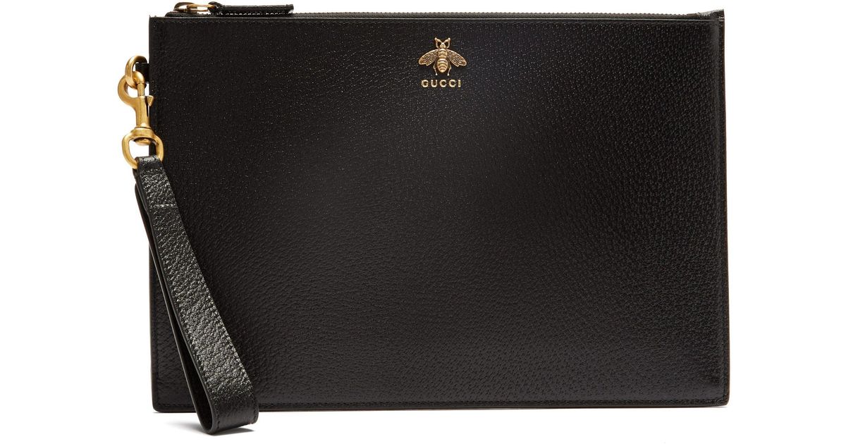 gucci bee pouch
