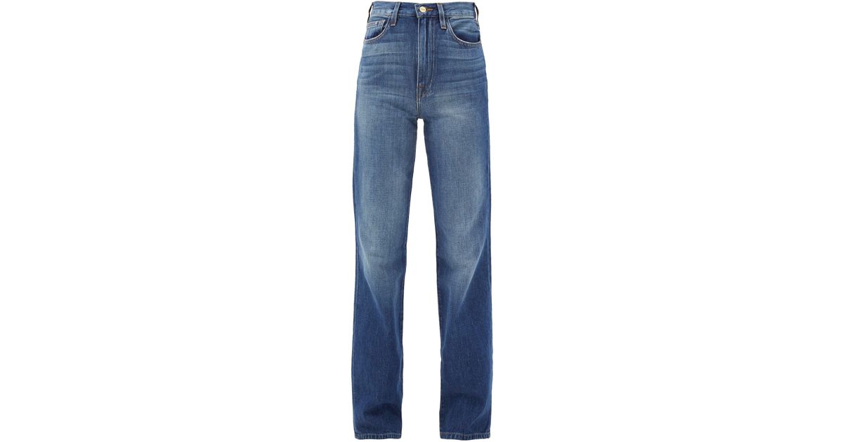 FRAME Denim Le Jane Dorsey Straight-leg 